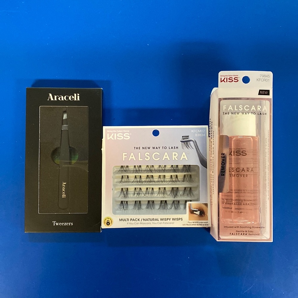 Kiss Falscara and Tweezer Bundle